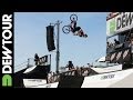 Andy Buckworth Finishes First in BMX Park Final, 2014 Dew Tour Beach Championships