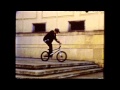 BMX street riding on 8mm film