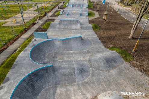 Skatepark w Brzeszczach