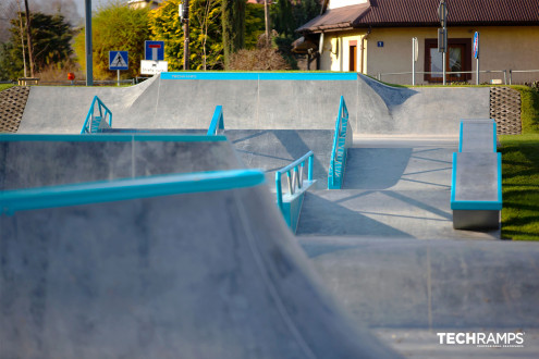 Skatepark w Brzeszczach