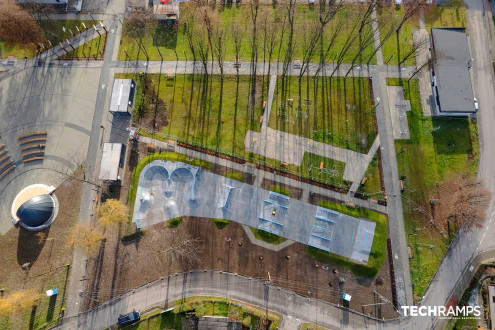 Skatepark w Brzeszczach