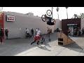 Stacked BMX Parking Lot Jam in Riverside